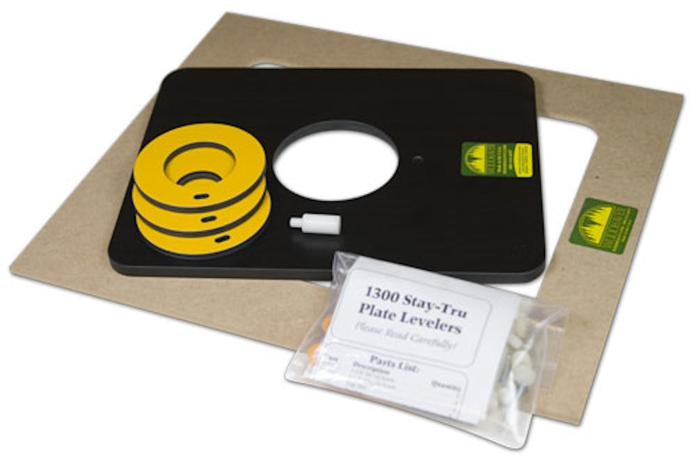 Woodhaven 140K Router Plate Insert Kit