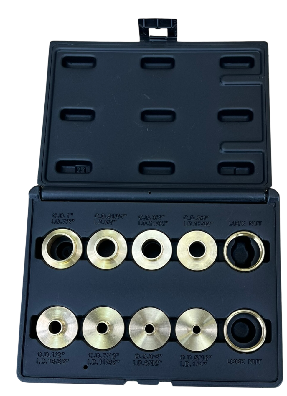 10 Piece Guide Bushing & Lock Nut Kit