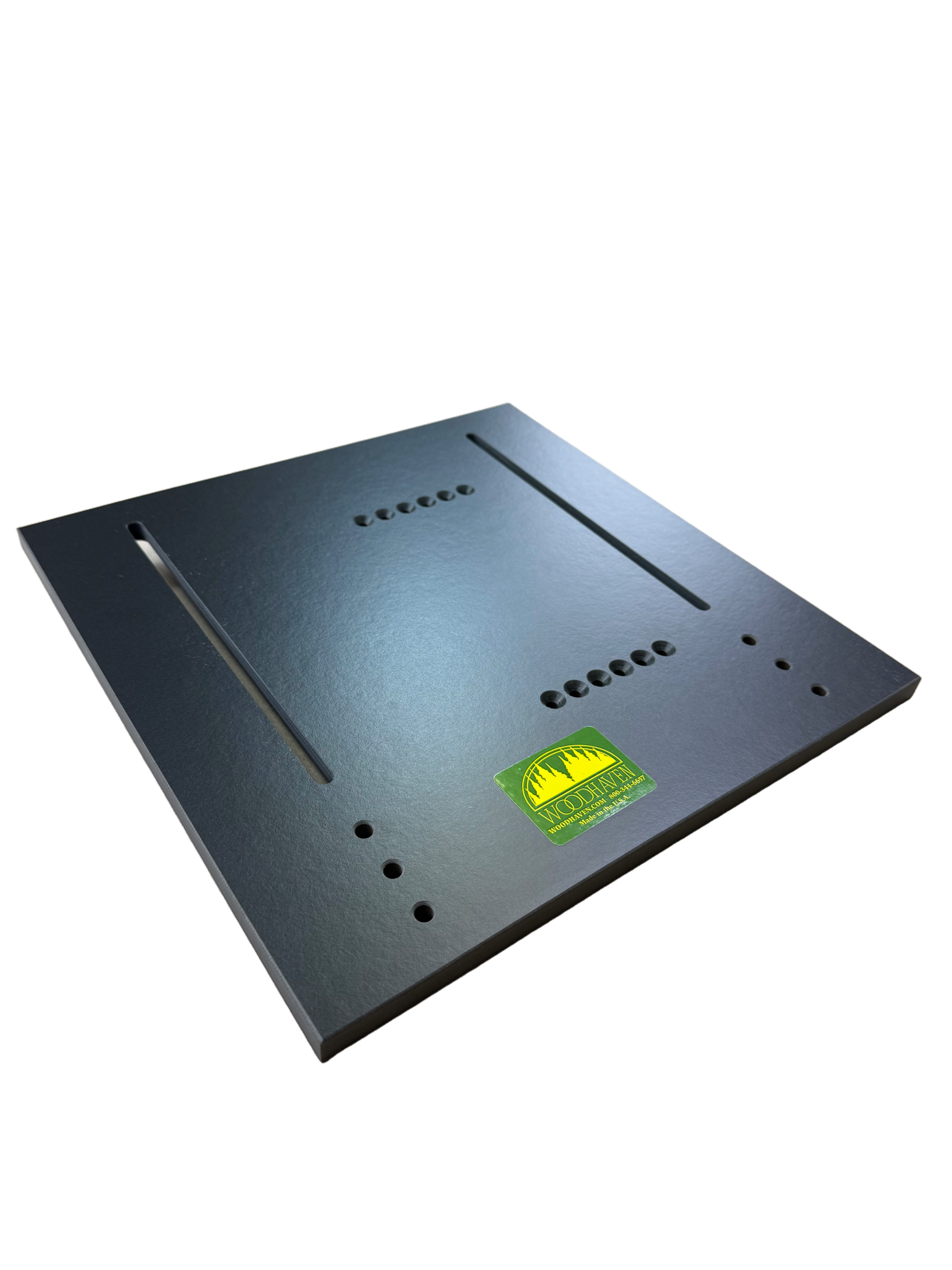 Isometric view of the baseplate