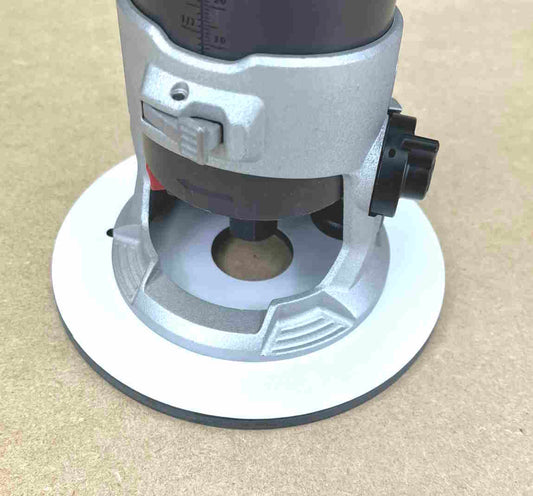 Circle Base Plate w/ Bushing Hole for Compact Routers