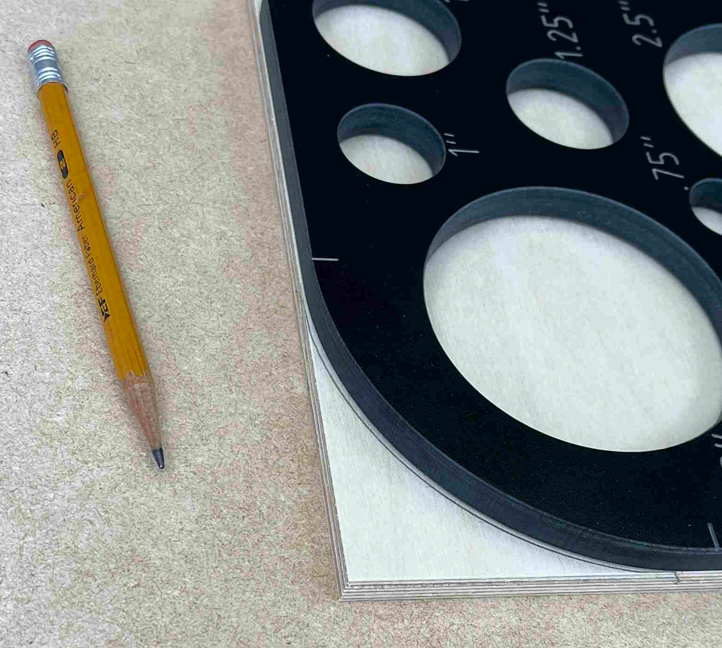 corner jig marking a board