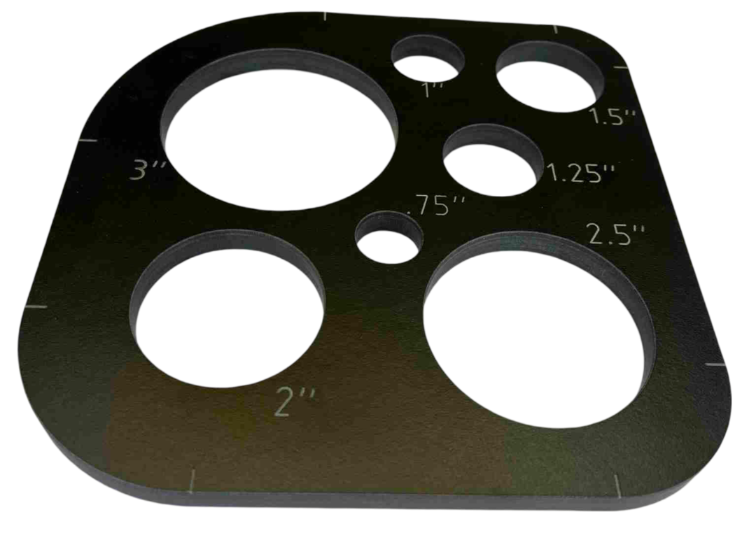 Phenolic circle layout tool