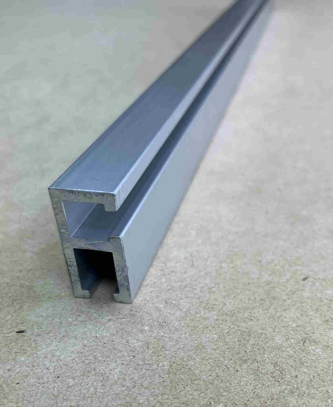 Aluminum double track
