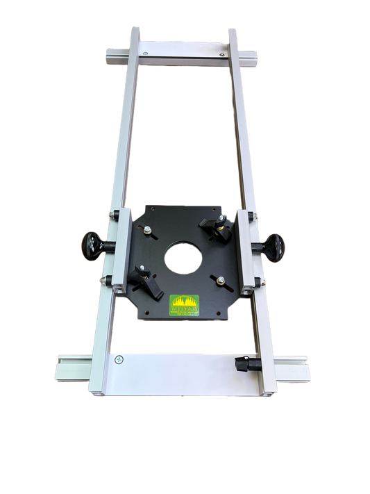 Compact Router Planing Sled - Select Maximum Working Width