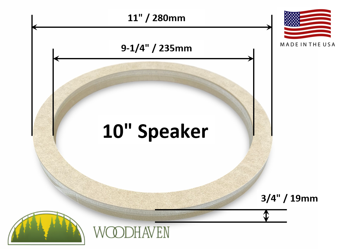 Speaker Spacer Rings