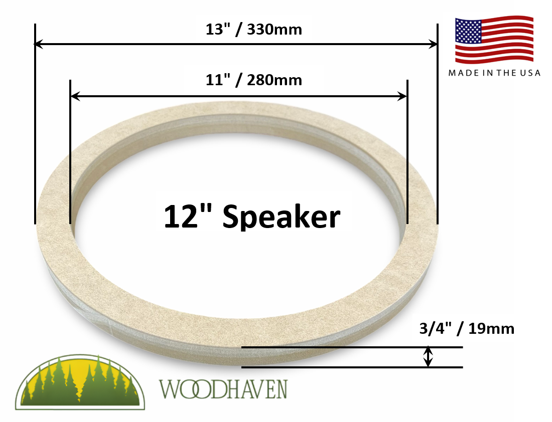 Speaker Spacer Rings