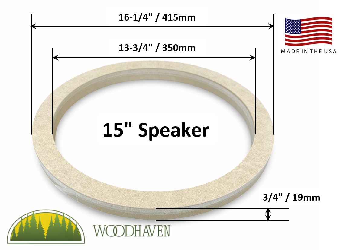 Speaker Spacer Rings