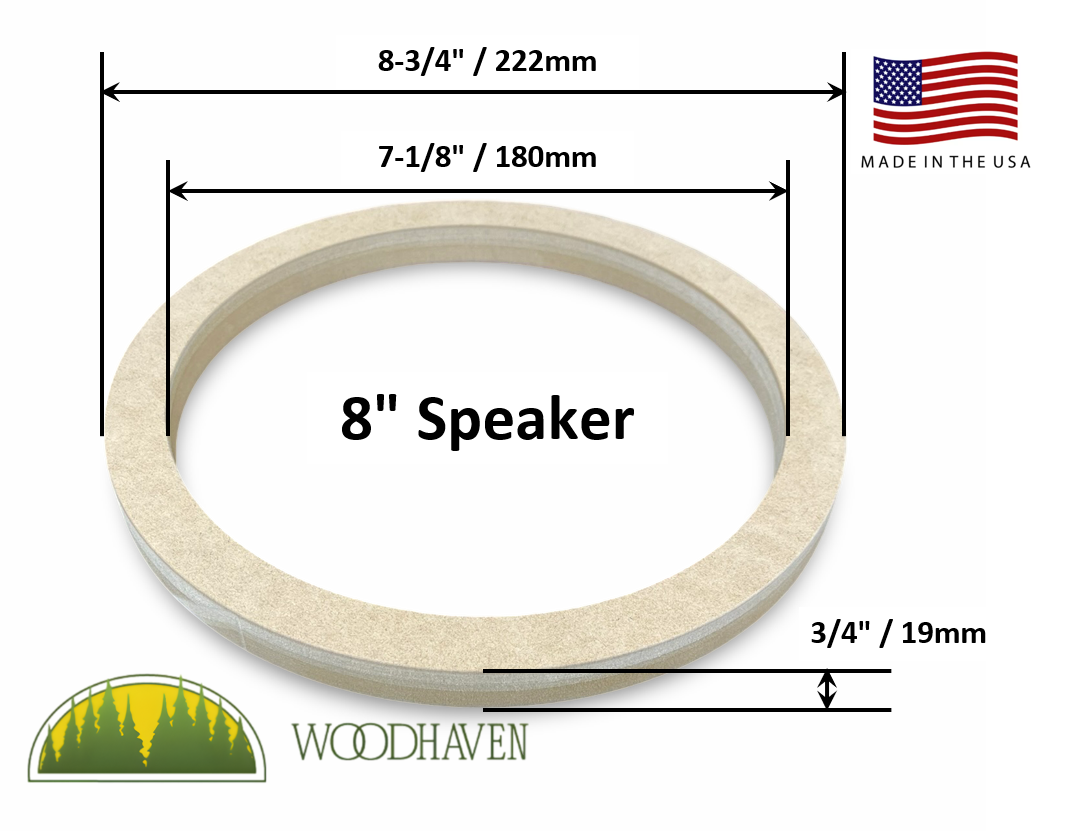 Speaker Spacer Rings