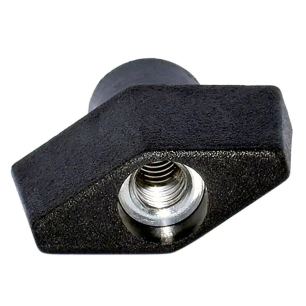 Woodhaven 1-inch Bar-T knobs, 1/4-20 threads, package of 8, for jigs and fixtures