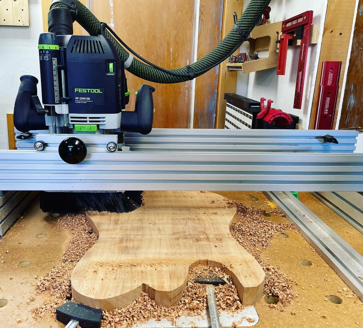 Ultra Track Planing Sled - Select Working Width