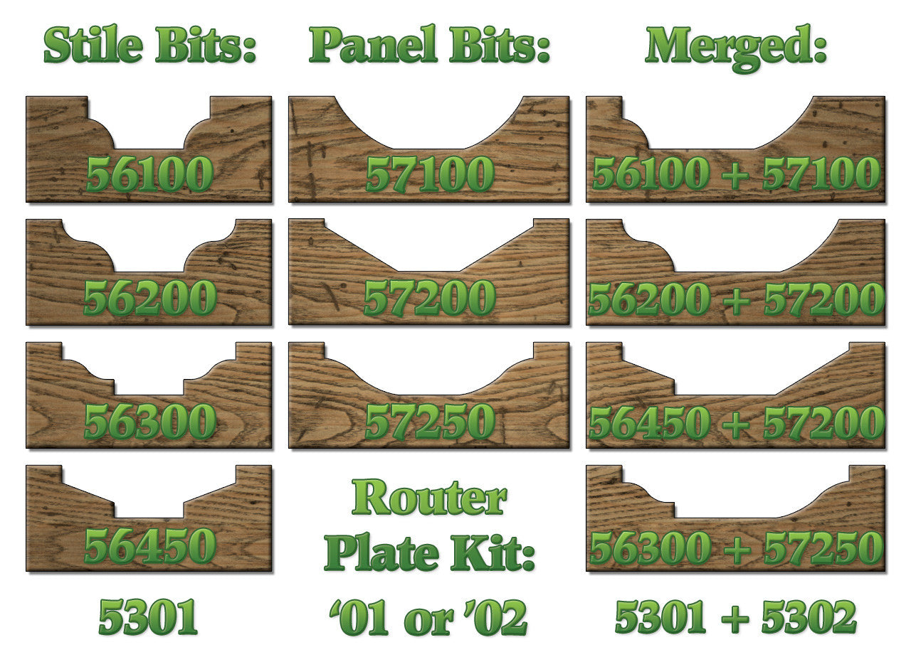 56200 Traditional Panel Bit