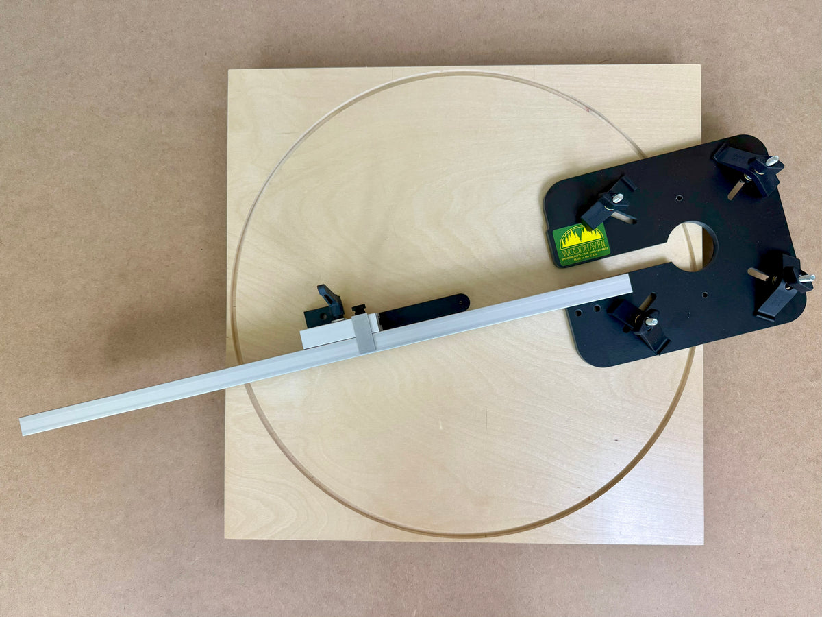 Woodhaven Router Circle Jig | Cuts 3/4