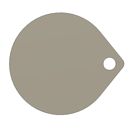 Teardrop Cutting Board Templates