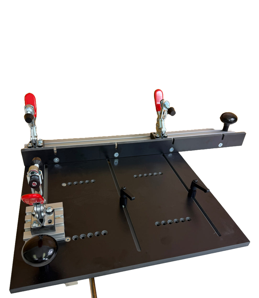Trend Router Coping Sled Woodhaven 525 Large Router Table Coping Sled | Safe Cope Cuts