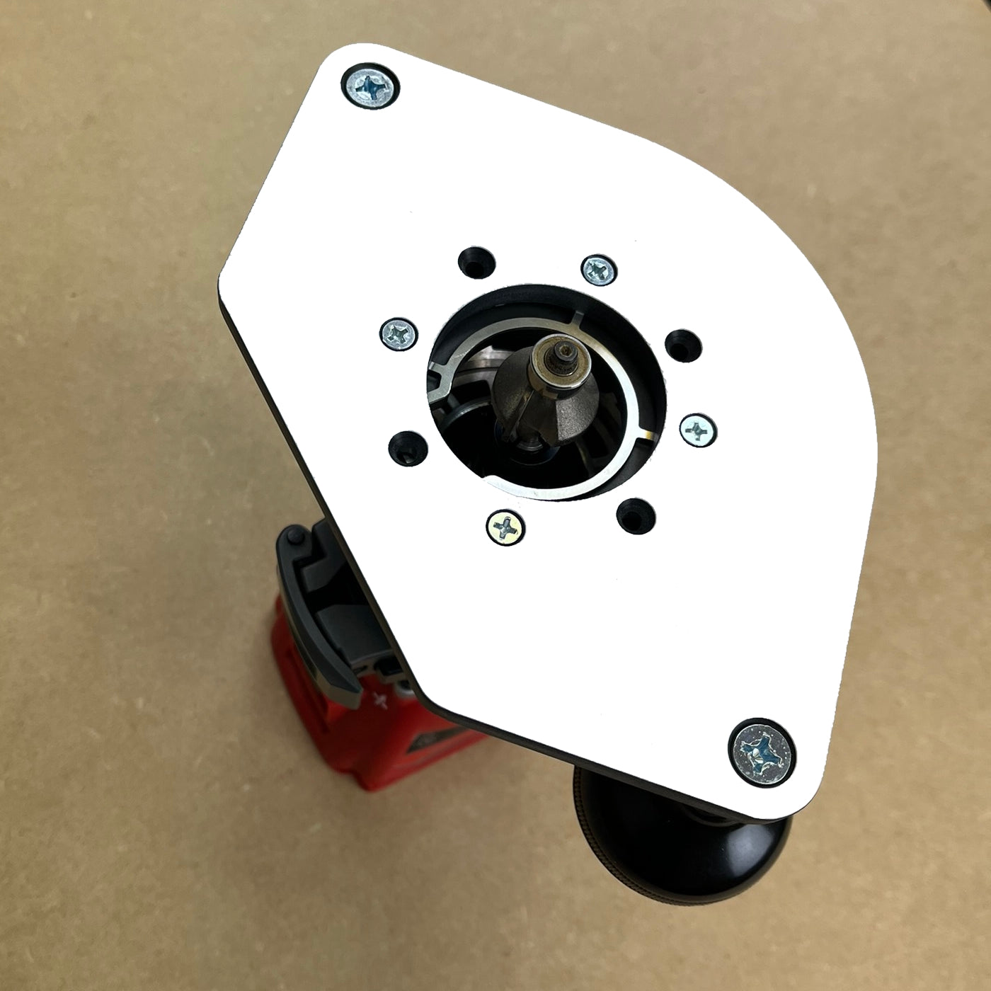 Compact Router Base Plate for Enhanced Control - Woodhaven