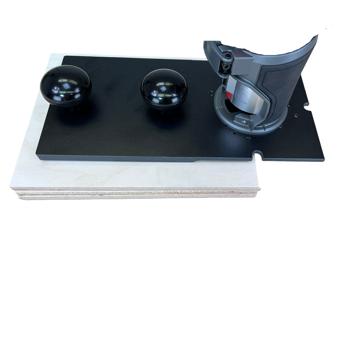 Base Assembly Router Cover Flush Trim Baseplate for Compact Routers - Edge Banding Trim - Woodhaven