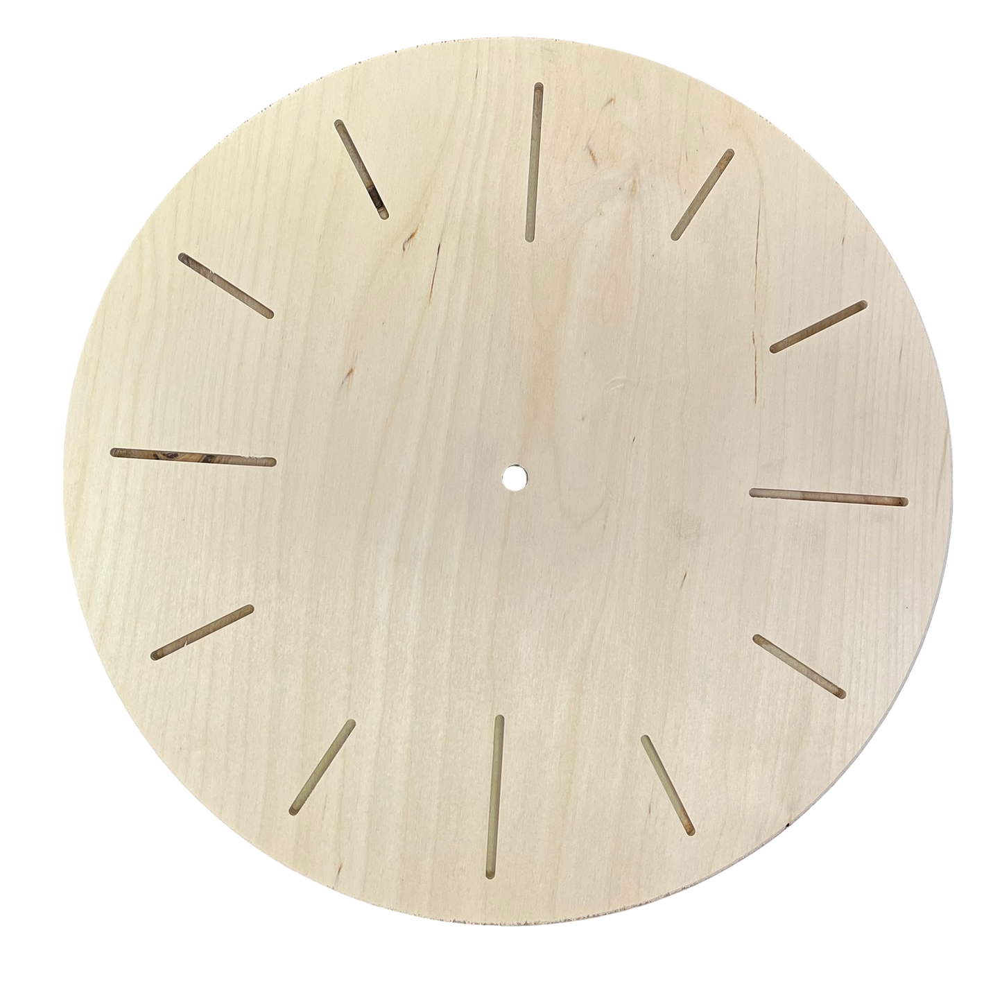12" Round Clock Baltic Birch Blanks