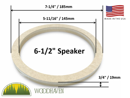 Speaker Spacer Rings