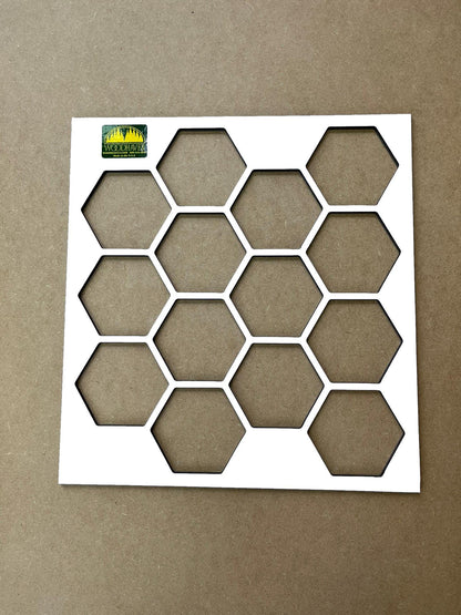 Honeycomb Hexagon Router Inlay Template - featured photo