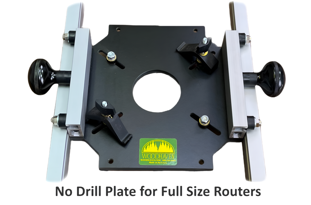 Double Track Router Planing Sled - Up to 27