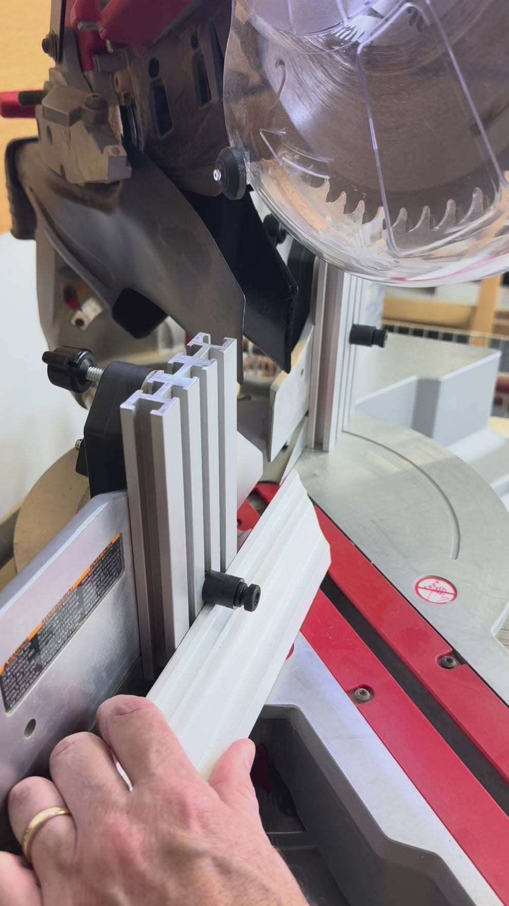 Crown Molding Jig for Miter Saws - Consistent Accurate Cuts - Woodhaven