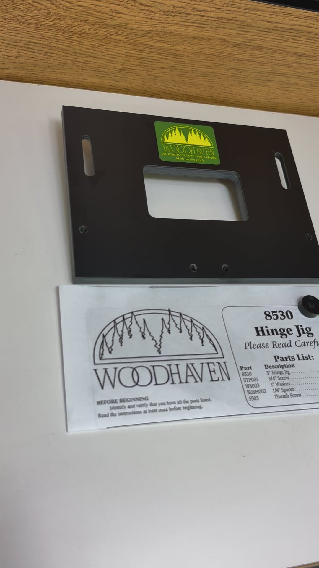 Door Hinge Jigs for Fast and Accurate Mortises - Woodhaven