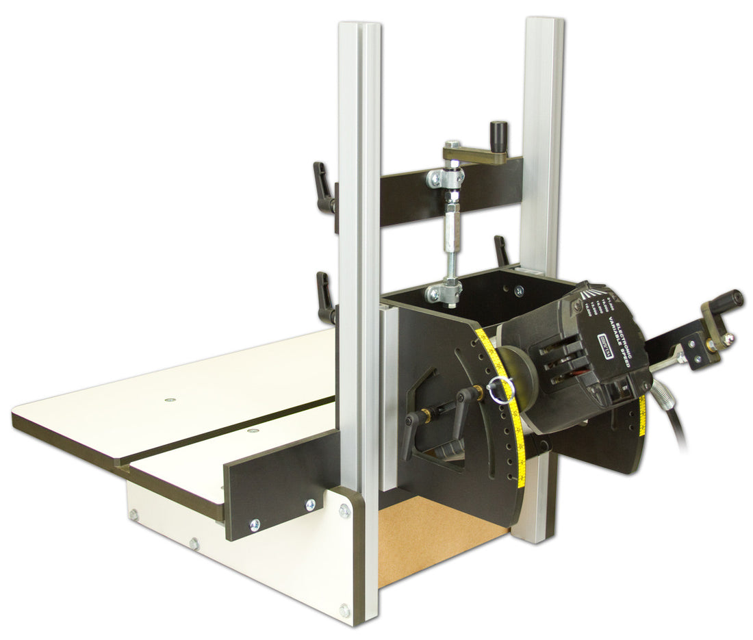 Woodhaven 6004 Horizontal Router Table with Angle-Ease, 4.2