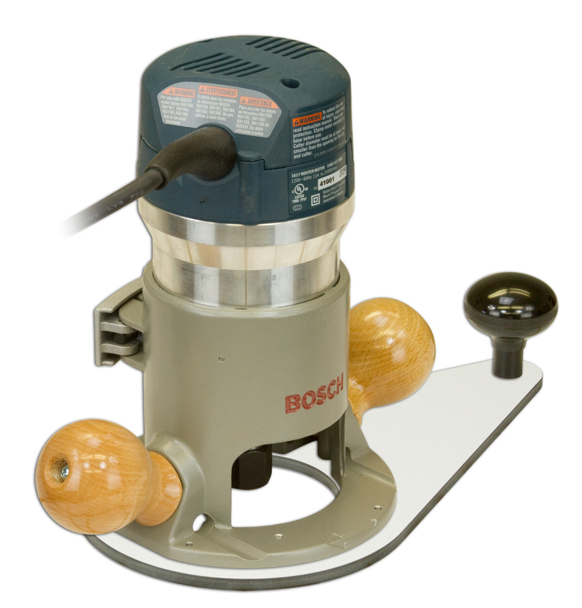 Offset Router Baseplate for Full Size Routers - Woodhaven